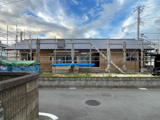 平屋としての佇まい　静岡県東部工務店「住宅舎」