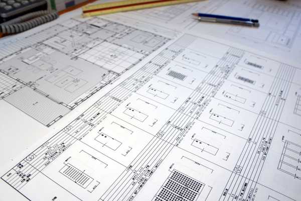 家の設計図面