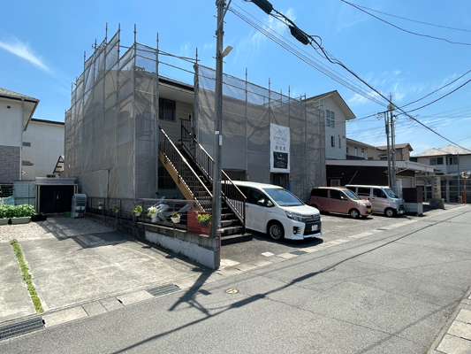 伊豆の国市アパートの屋根と外壁の塗り替え工務店
