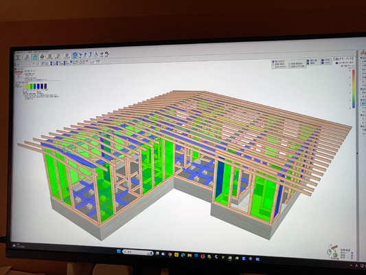 耐震等級３と耐風等級２のチェック　静岡県東部工務店「住宅舎」