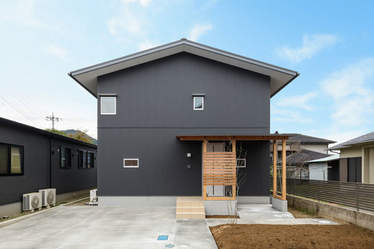 ２階リビングを活かした家 木の家でつくる注文住宅 伊豆の国市の工務店 住宅舎